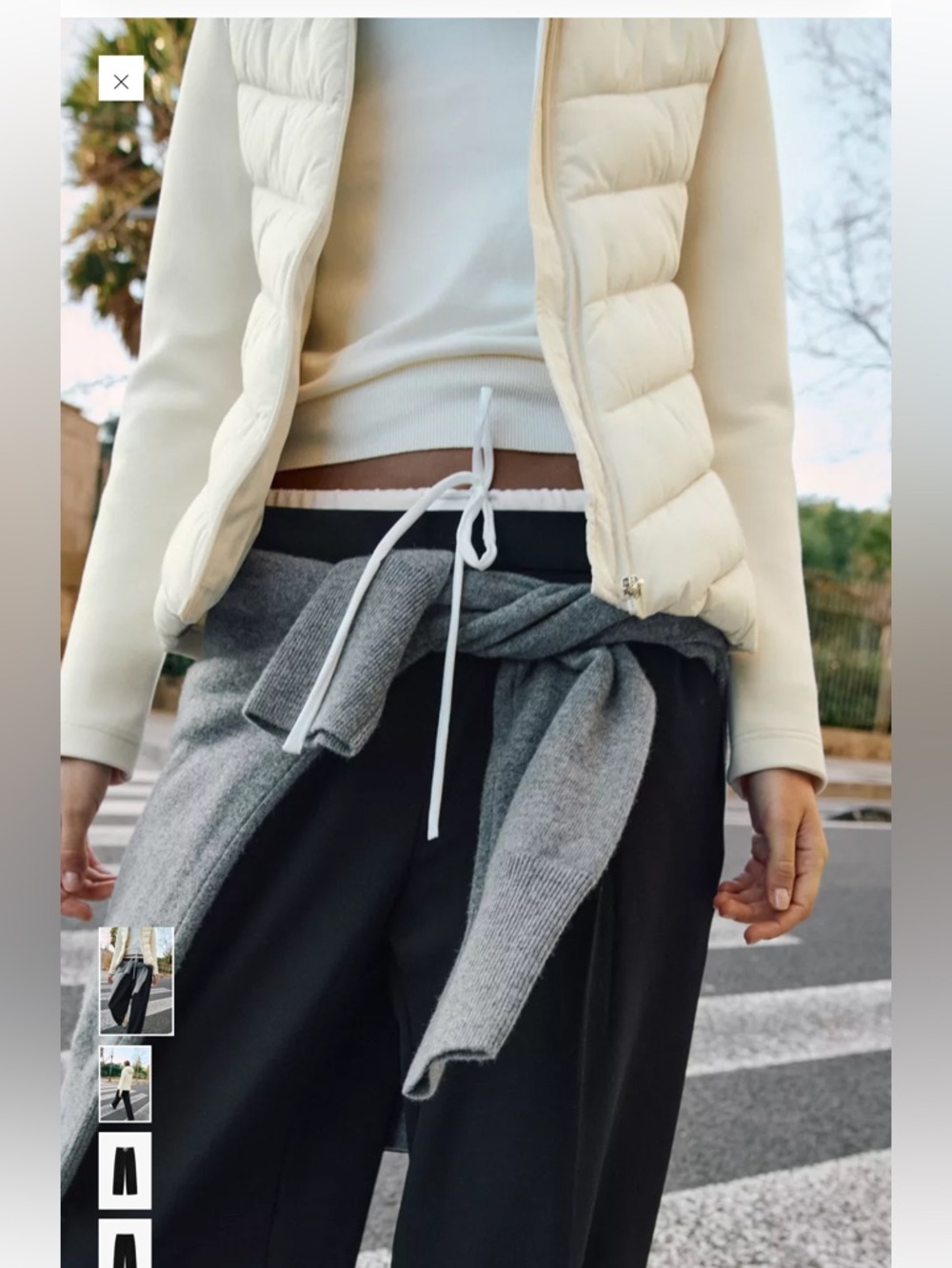 ZARA DOUBLE WAIST WIDE LEG PANTS NWT
